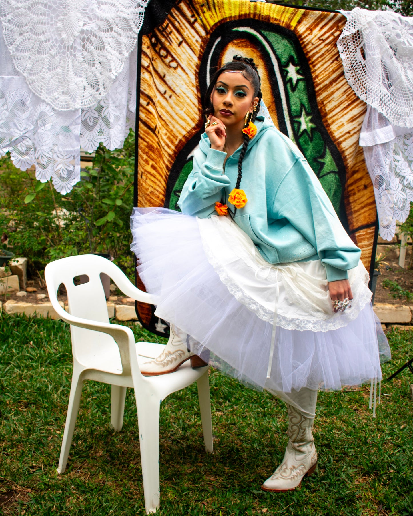 En las manos de dios Zip Up